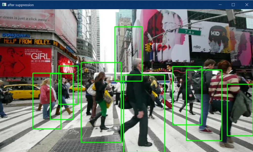 Pedestrian Detection using HOG Machine learning projects with source code in Python - computer vision projects with source code in python