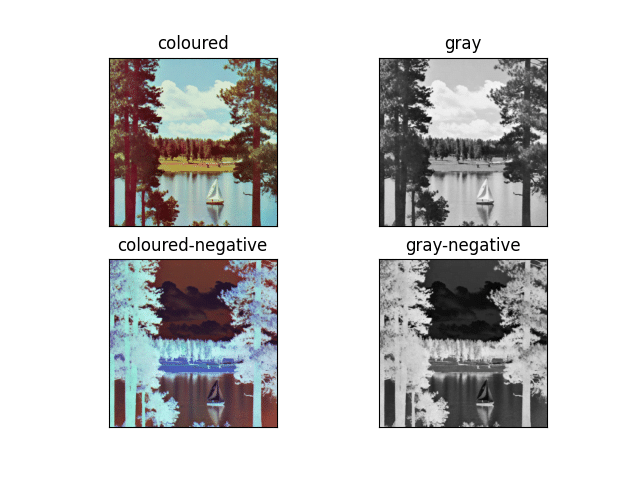 negative image