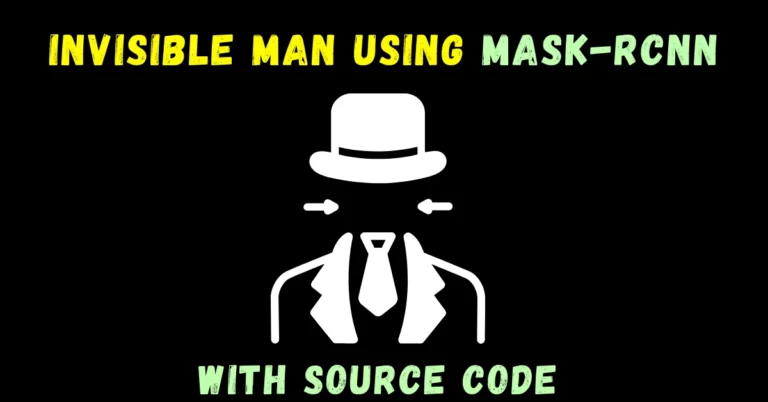 Invisible Man using Mask RCNN