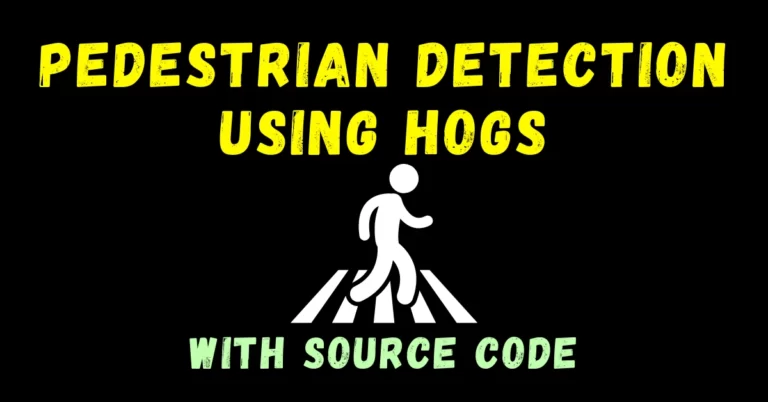 Pedestrian Detection using HOGs