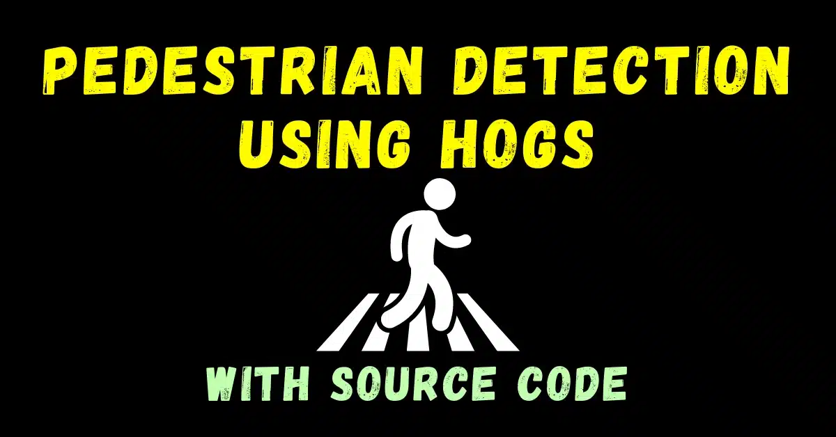 Pedestrian Detection using HOGs