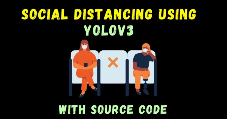 Social Distancing using YOLOv3