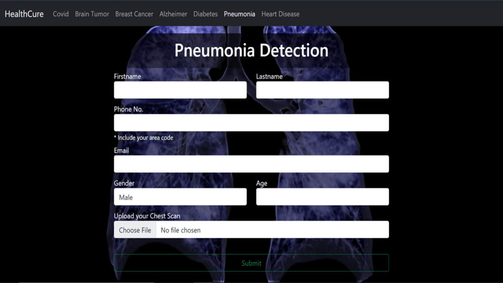 Pneumonia detection