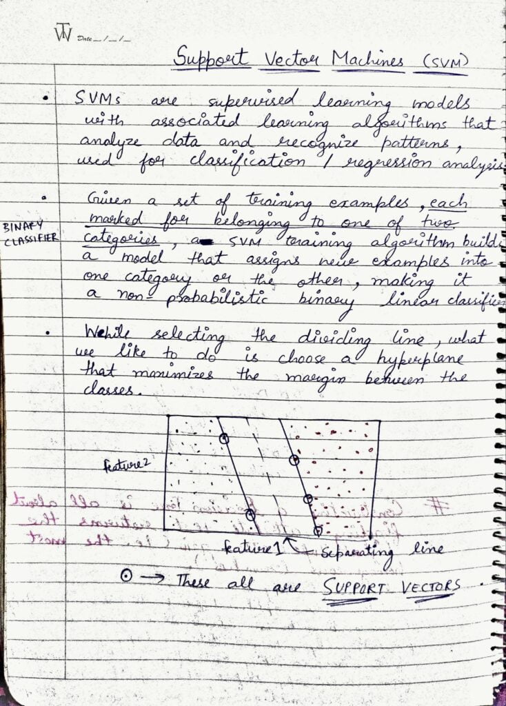 Support Vector Machines