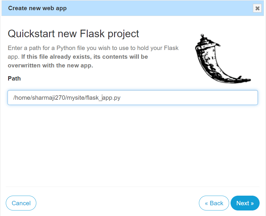 Deploy a Flask app online