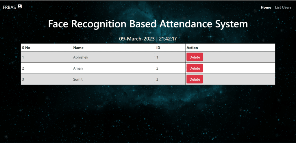 Best Final-Year Project Ideas - face recognition based attendance system