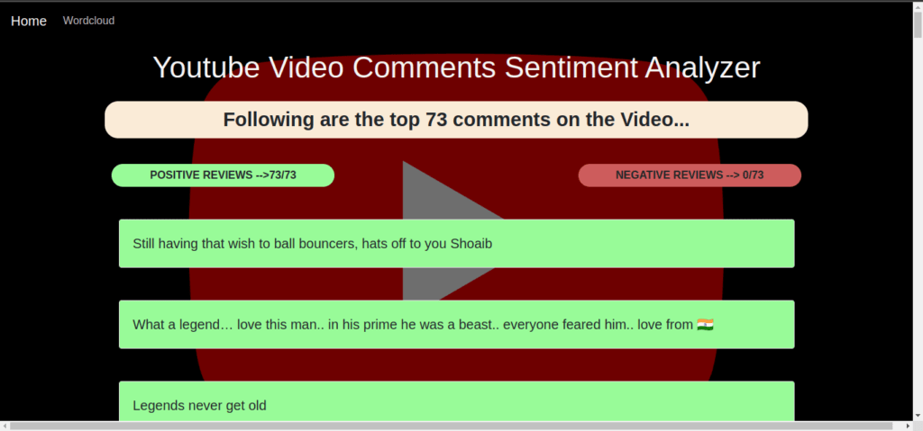 Youtube Comments Extraction and Sentiment Analysis End to End Machine Learning Projects with source code