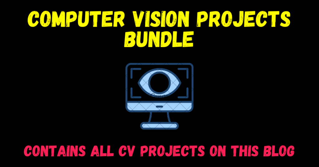 buy projects - bundle - Computer Vision Projects Bundle