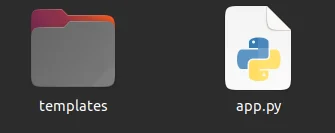 Machine Learning Projects create app file - Create your first web app using Flask